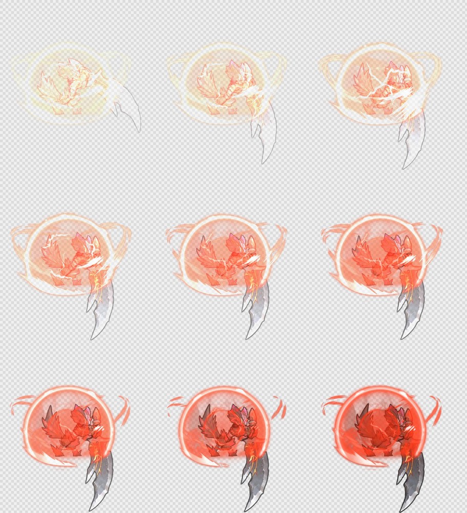 召唤与合成819套Spine骨骼动画-Spine(guaiA5es)