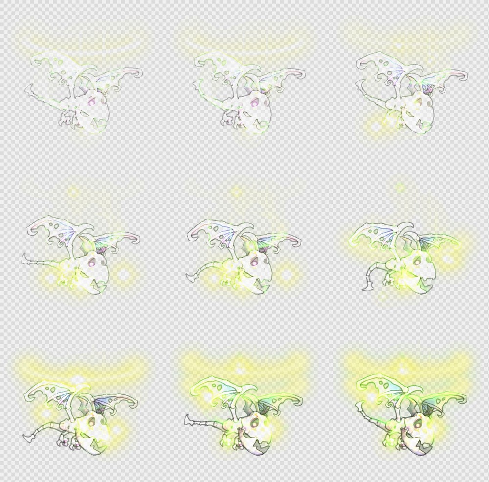 召唤与合成819套Spine骨骼动画-Spine(guaiB6es)