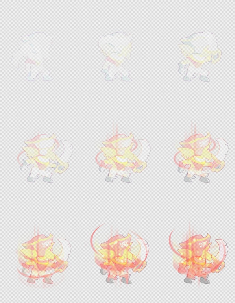 召唤与合成819套Spine骨骼动画-Spine(guaiB8ds)
