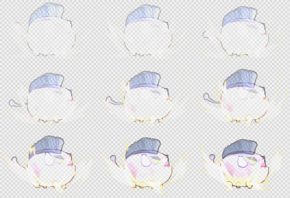 召唤与合成819套Spine骨骼动画-Spine(guaiC6ds_1)