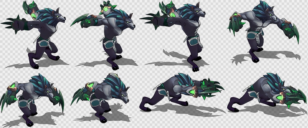 305套魔幻角色PNG序列帧-怪物-魔幻(player_1004_02_01)