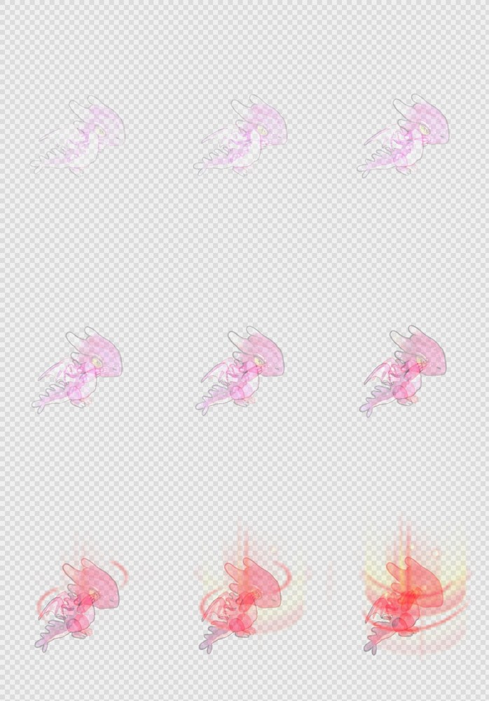 召唤与合成819套Spine骨骼动画-Spine(guaiD2ds)