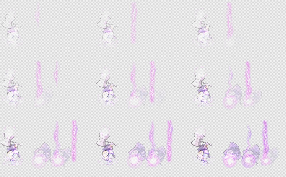 召唤与合成819套Spine骨骼动画-Spine(guaiS2ds)