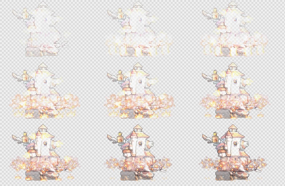 召唤与合成819套Spine骨骼动画-Spine(guaiS7es_2)