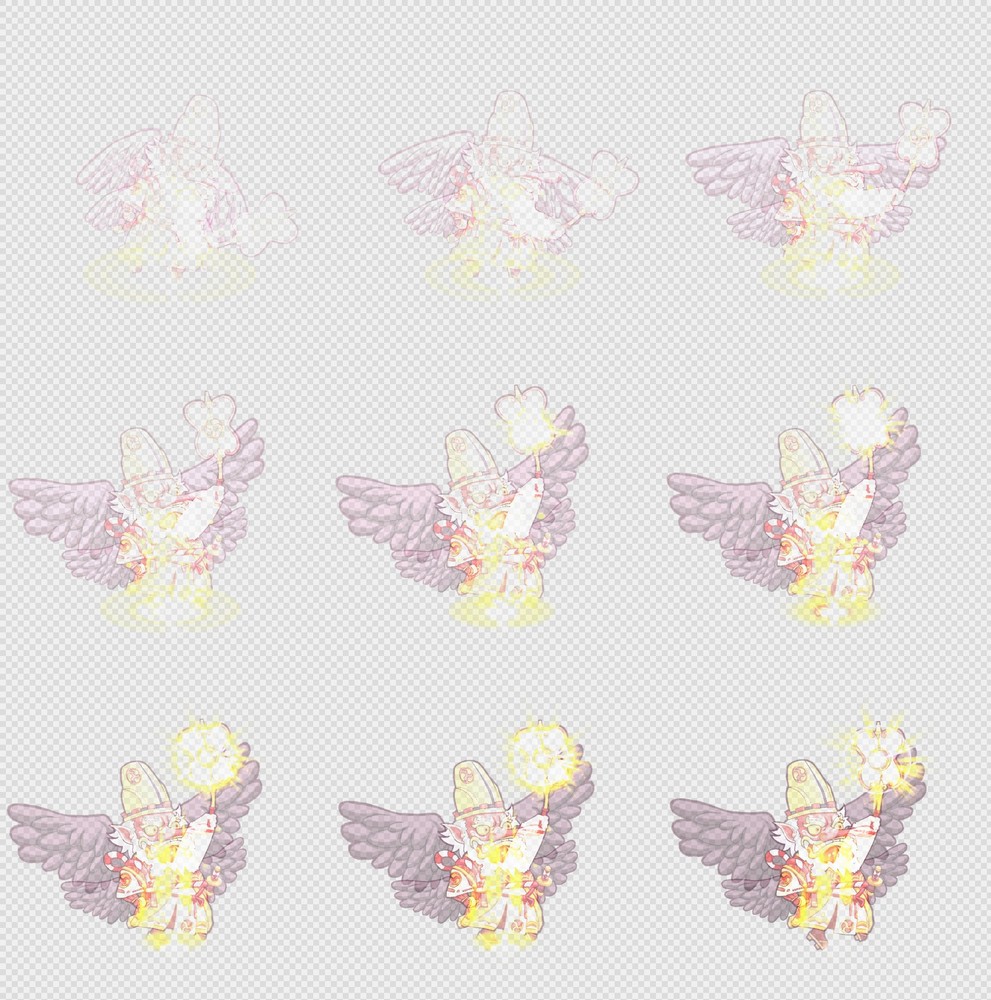召唤与合成819套Spine骨骼动画-Spine(guaiSS3es)