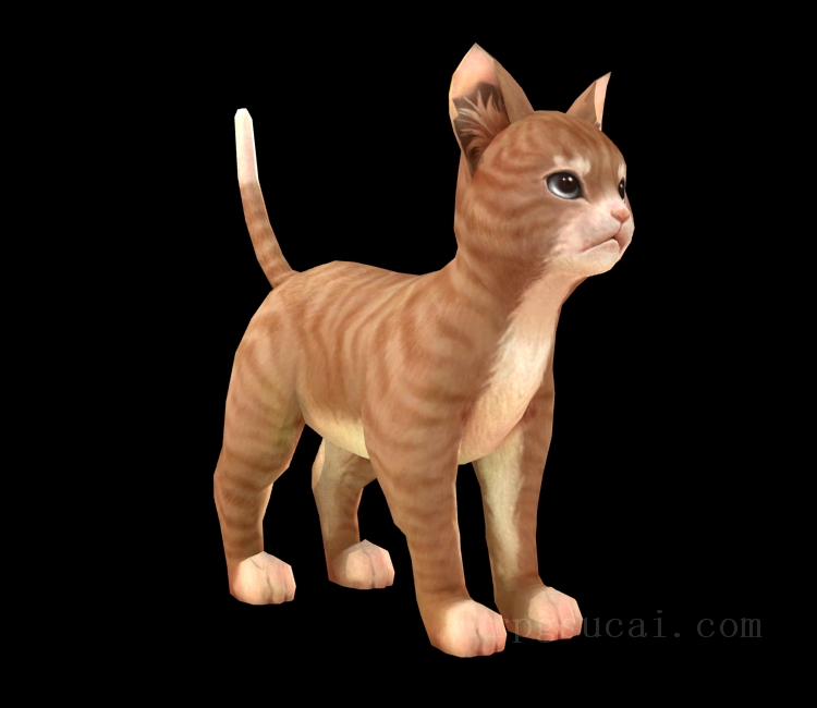 3D模型-动物3D模型-3D模型(1223)Aion - Wild Kitter