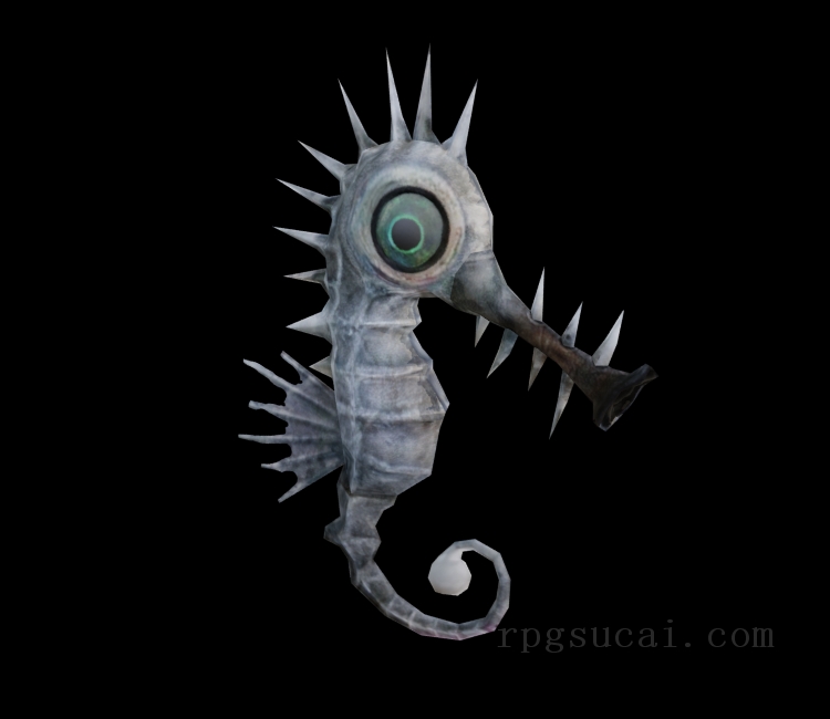 3D模型-动物3D模型-3D模型(1259)Alice: Madness Returns - Seahorse