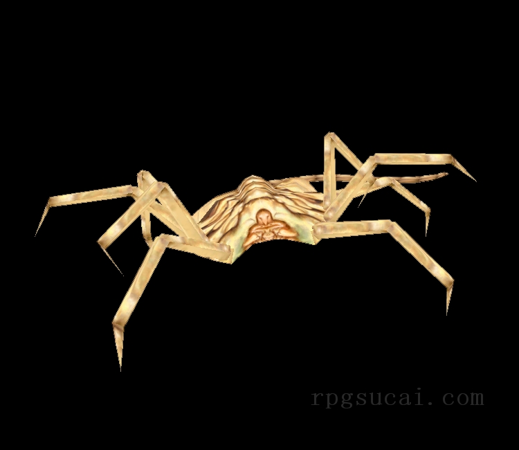 3D模型-动物3D模型-3D模型(1343)Aliens Versus Predator 2 - Facehugger