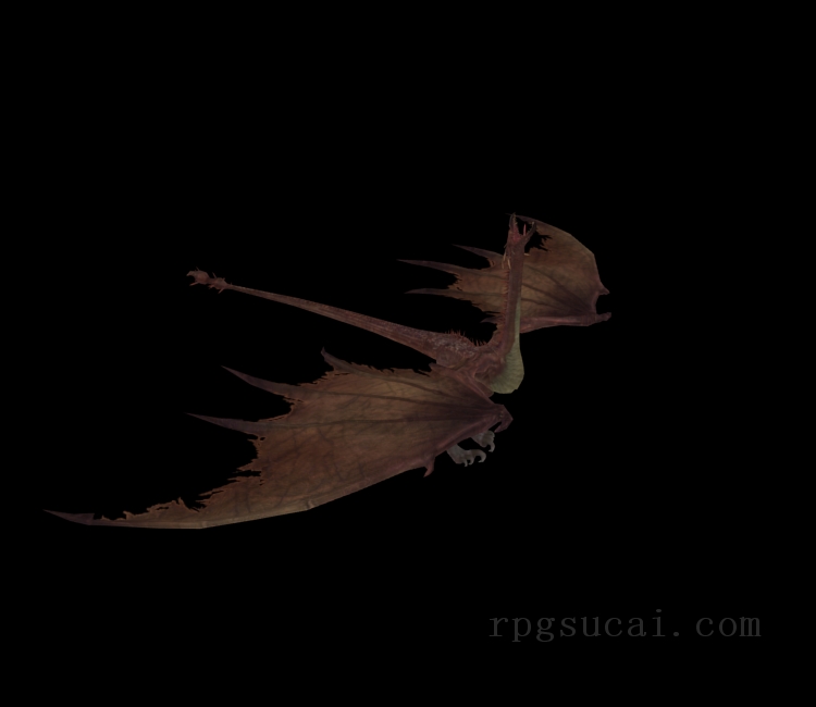 3D模型-动物3D模型-3D模型(1881)Dark Souls II - Guardian Dragon