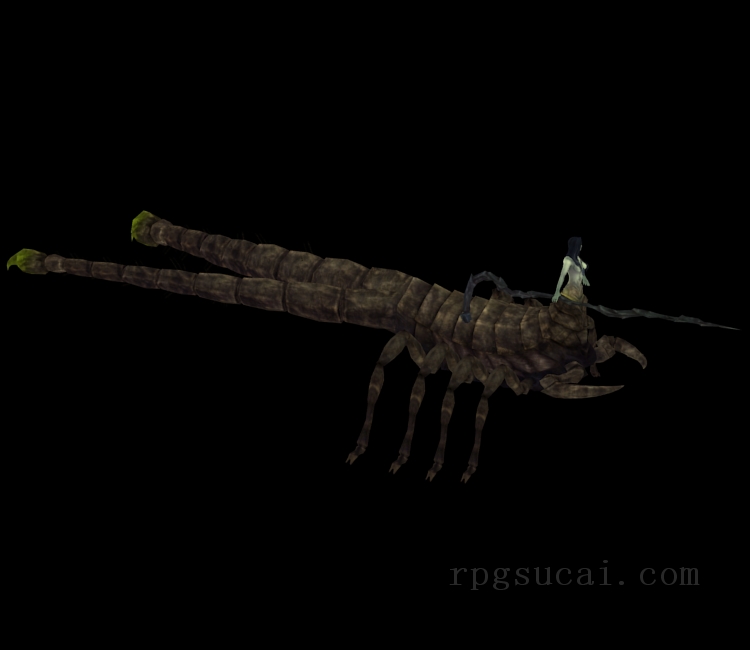 3D模型-动物3D模型-3D模型(1895)Dark Souls II - Scorpioness Najka