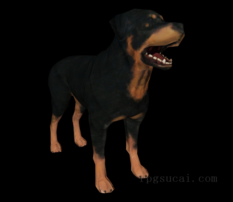 3D模型-动物3D模型-3D模型(2101)DC Universe Online - Guard Dog