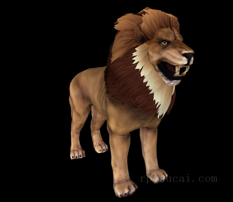 3D模型-动物3D模型-3D模型(2103)DC Universe Online - Lion
