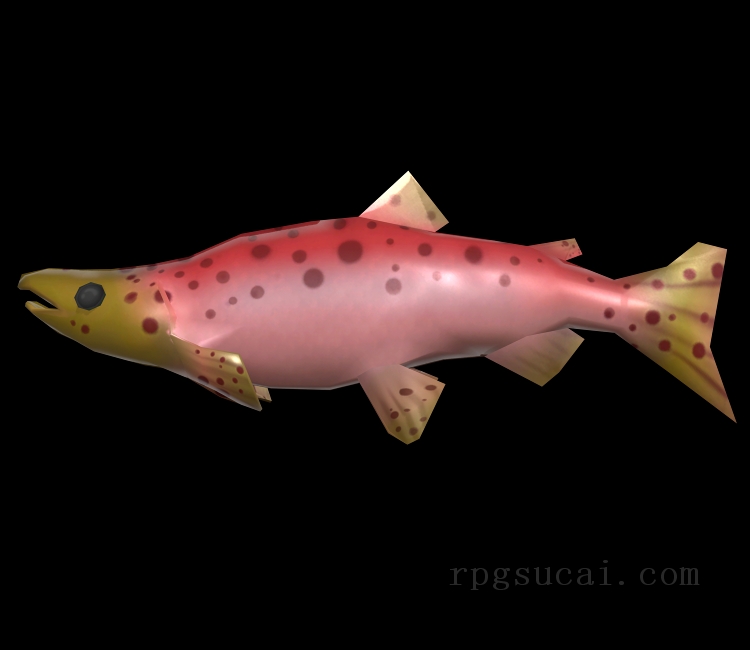 3D模型-动物3D模型-3D模型(2141)Disney Dreamlight Valley - Salmon
