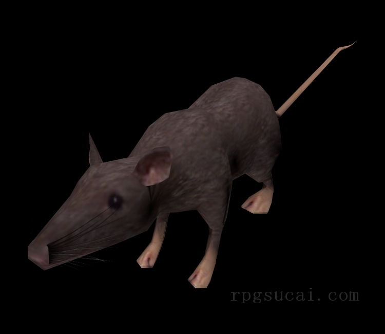 3D模型-动物3D模型-3D模型(2270)Doctor Who: The Adventure Games - Rat