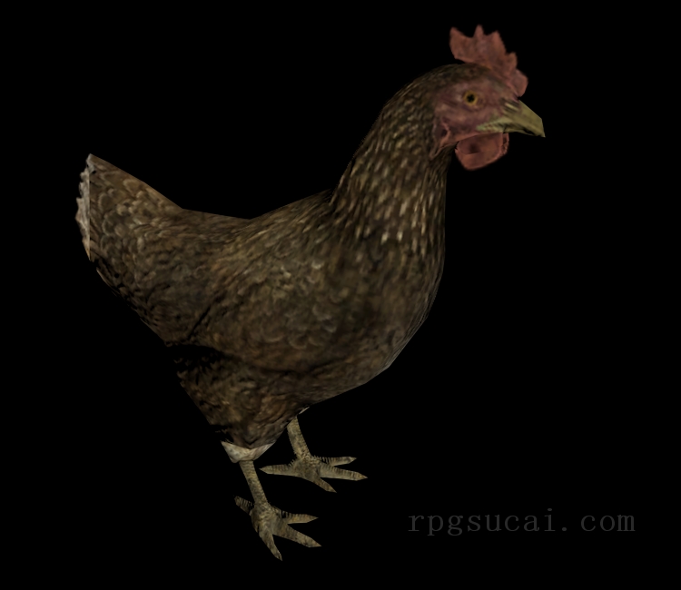 3D模型-动物3D模型-3D模型(2630)The Elder Scrolls V: Skyrim - Chicken