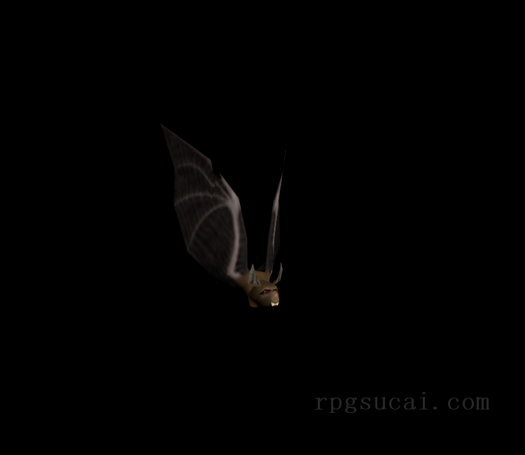 3D模型-动物3D模型-3D模型(2910)FATE Series - Bat