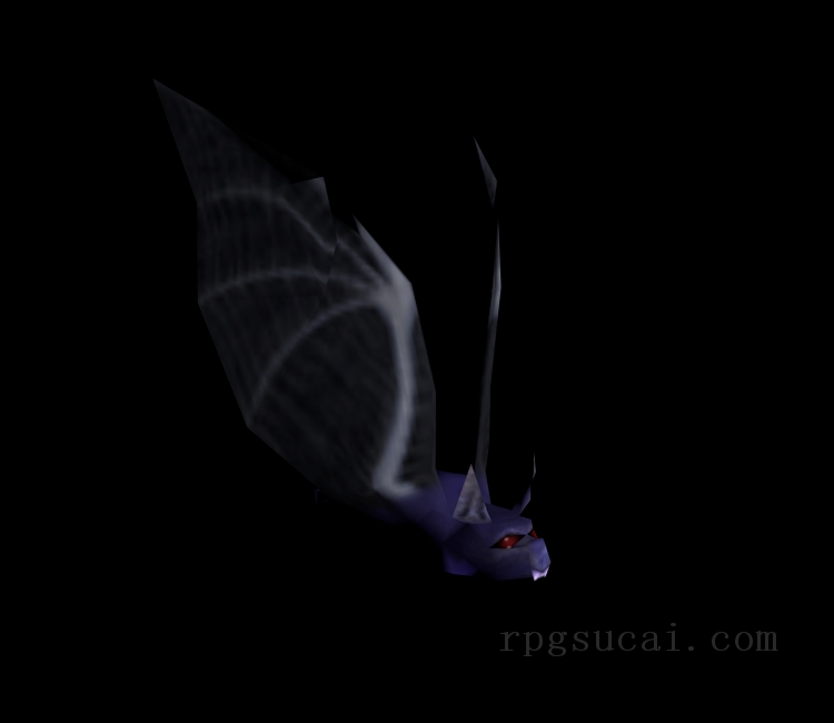 3D模型-动物3D模型-3D模型(2911)FATE Series - Bat (Vampire)