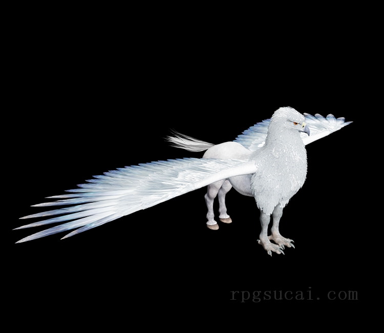 3D模型-动物3D模型-3D模型(3729)Hogwarts Legacy - Hippogriff