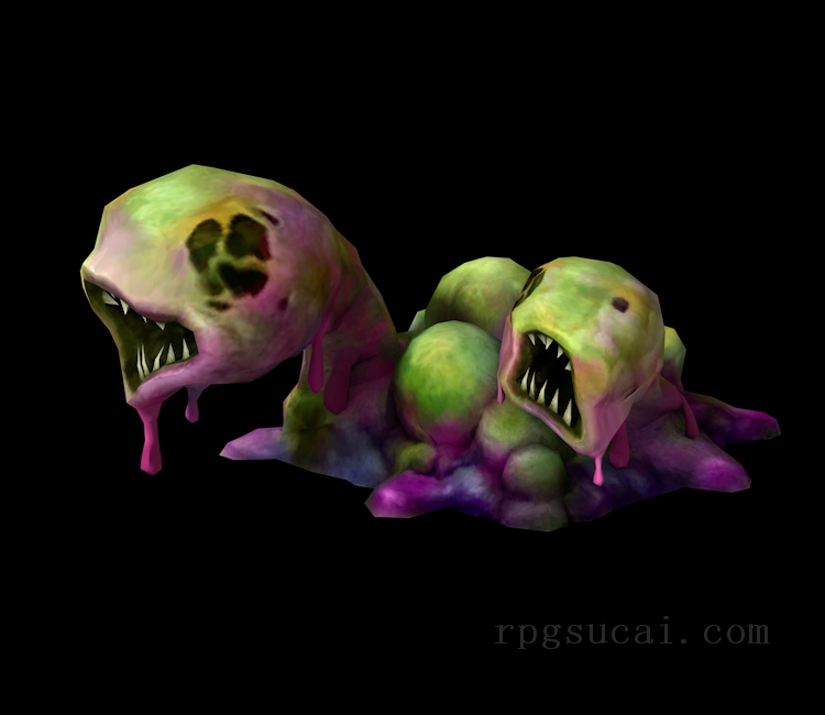 3D模型-怪物3D模型-3D模型(1217)Aion - Swamp Slime
