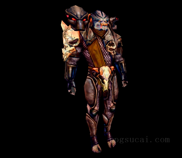 3D模型-怪物3D模型-3D模型(1348)Aliens Versus Predator 2 - Heavy Predator