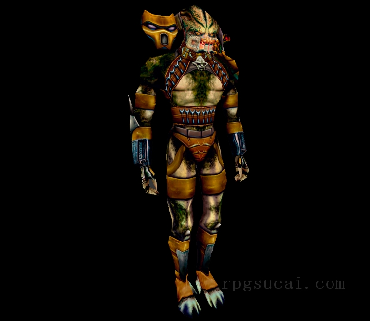 3D模型-怪物3D模型-3D模型(1349)Aliens Versus Predator 2 - Light Predator