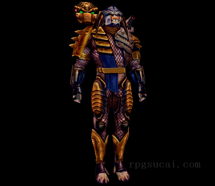 3D模型-怪物3D模型-3D模型(1351)Aliens Versus Predator 2 - The Ancient Predator