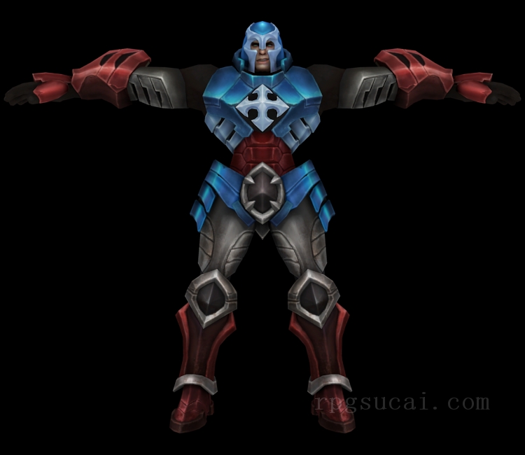 3D模型-怪物3D模型-3D模型(1381)Archeblade - Tiac Thompson Jr. (Captain-Style)