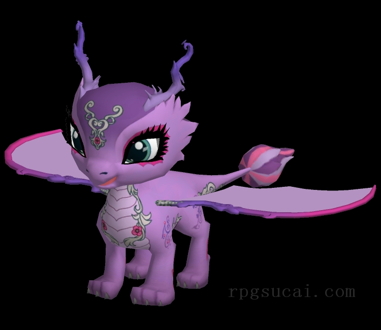 3D模型-怪物3D模型-3D模型(1478)Mobile - Ever After High: Baby Dragons - Brushefire