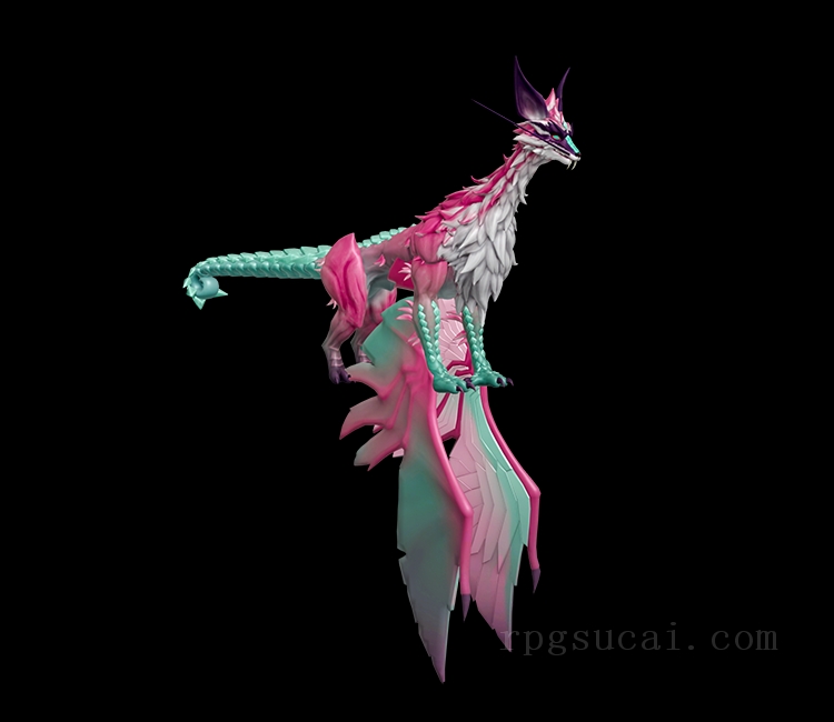 3D模型-怪物3D模型-3D模型(2034)Dauntless - Alyra
