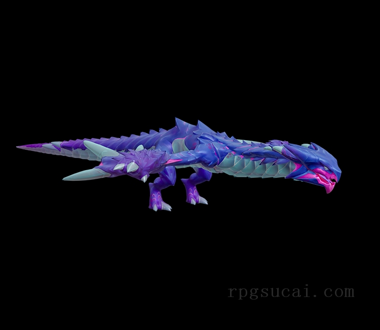3D模型-怪物3D模型-3D模型(2037)Dauntless - Malkarion