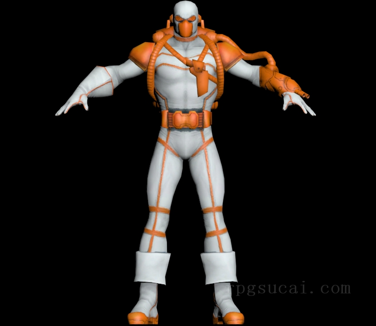 3D模型-怪物3D模型-3D模型(2078)DC Universe Online - Heat Wave