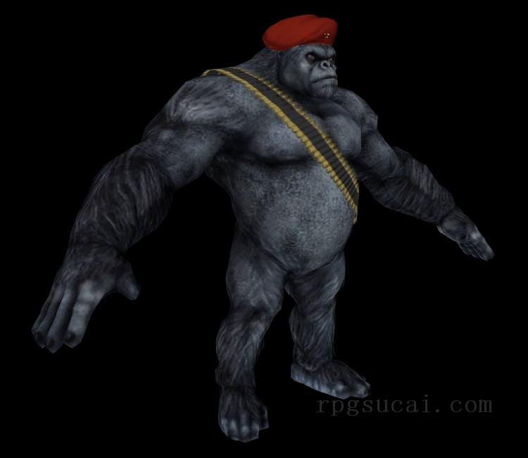 3D模型-怪物3D模型-3D模型(2085)DC Universe Online - Monsieur Mallah
