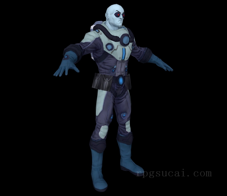 3D模型-怪物3D模型-3D模型(2086)DC Universe Online - Mr. Freeze