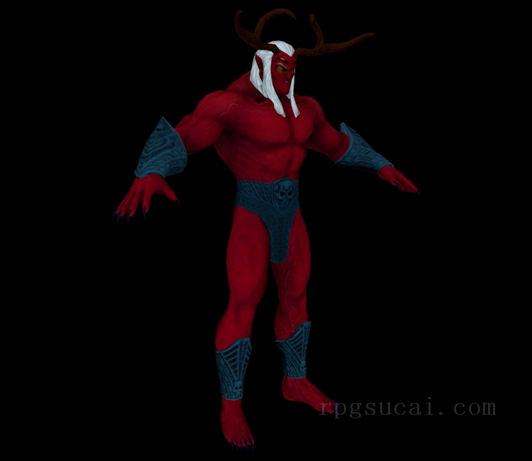 3D模型-怪物3D模型-3D模型(2092)DC Universe Online - Trigon
