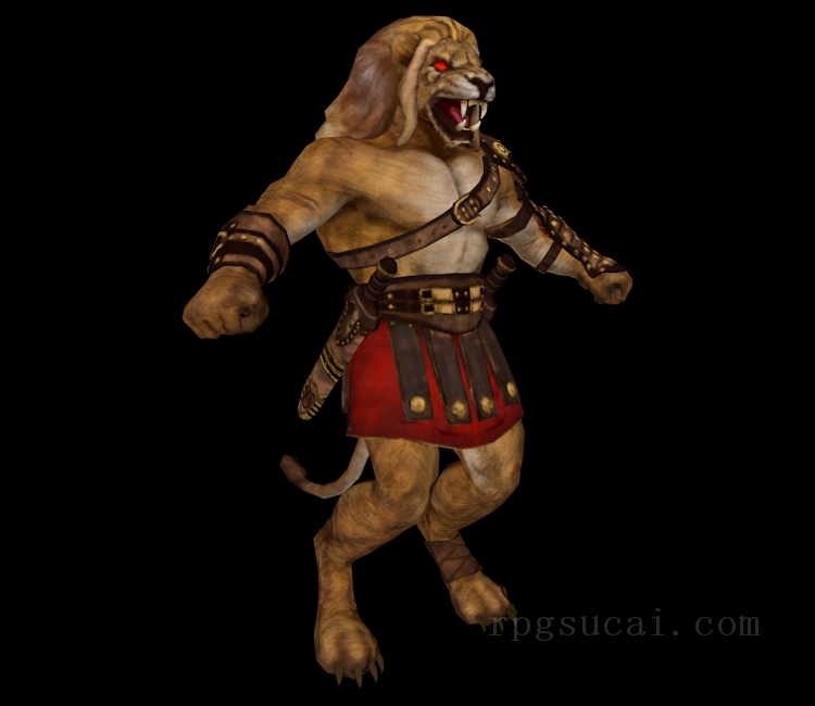 3D模型-怪物3D模型-3D模型(2096)DC Universe Online - Beastiamorph Ravager