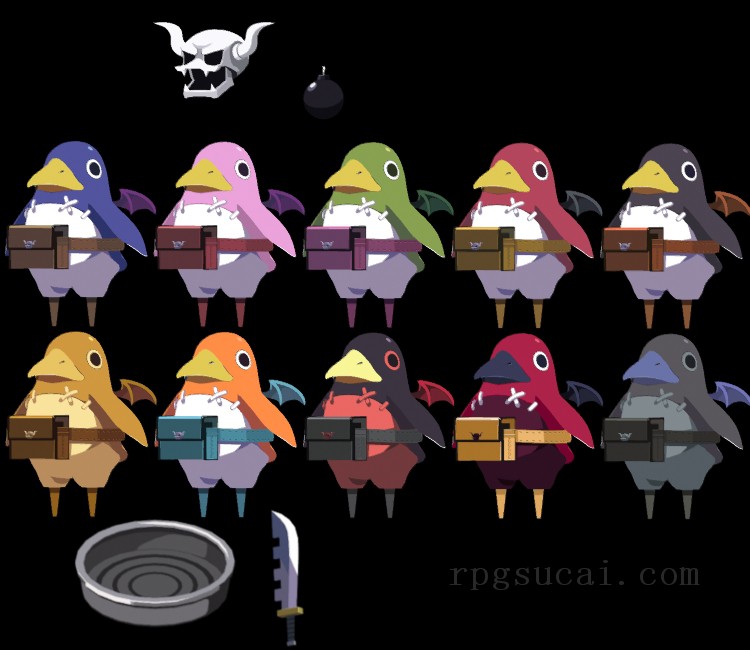 3D模型-怪物3D模型-3D模型(2188)Disgaea 7: Vows of the Virtueless - Prinny