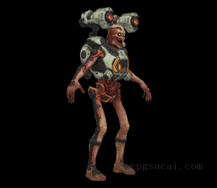 3D模型-怪物3D模型-3D模型(2282)DOOM Eternal - Revenant