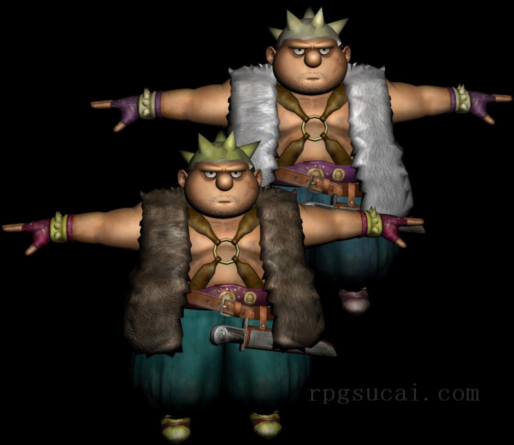 3D模型-怪物3D模型-3D模型(2305)Dragon Quest Heroes - Yangus