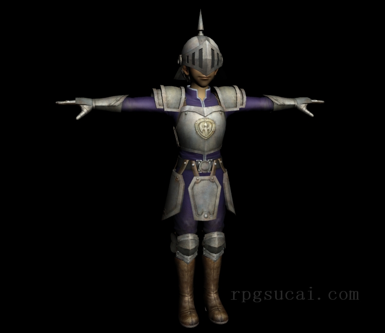 3D模型-怪物3D模型-3D模型(2312)Dragon Quest Heroes - Knight