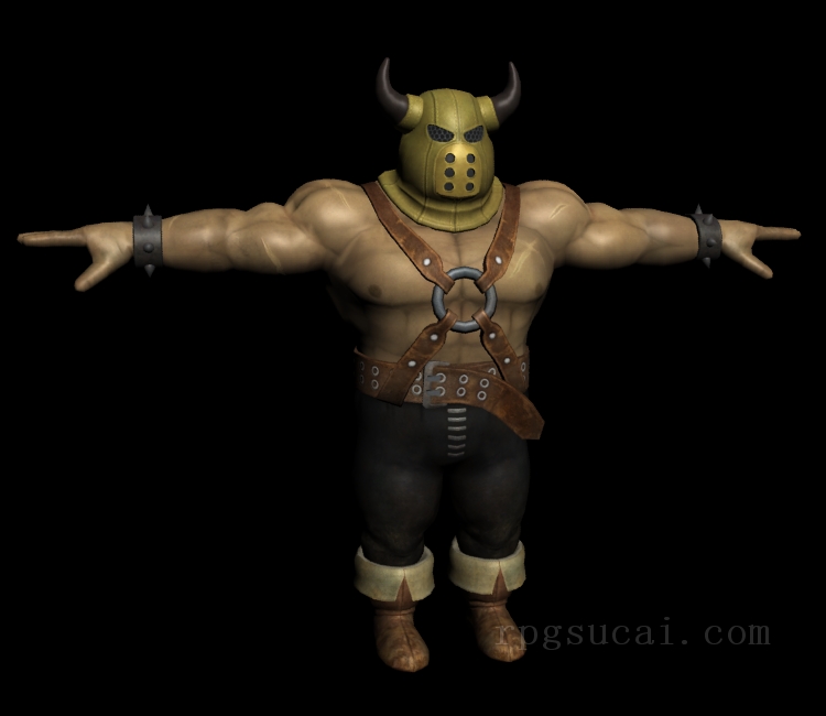 3D模型-怪物3D模型-3D模型(2313)Dragon Quest Heroes - Thug