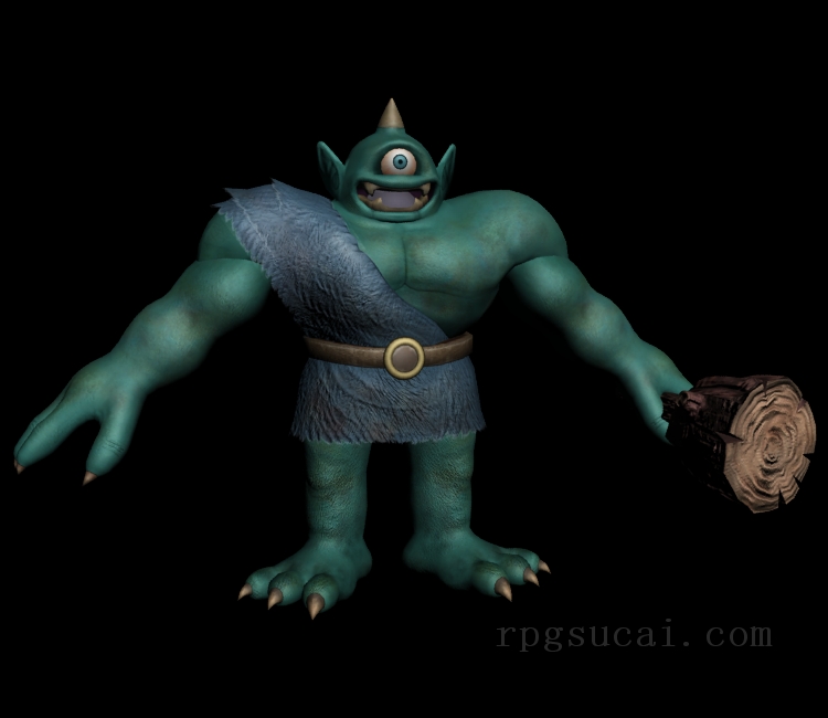 3D模型-怪物3D模型-3D模型(2314)Dragon Quest Heroes - Gigantes