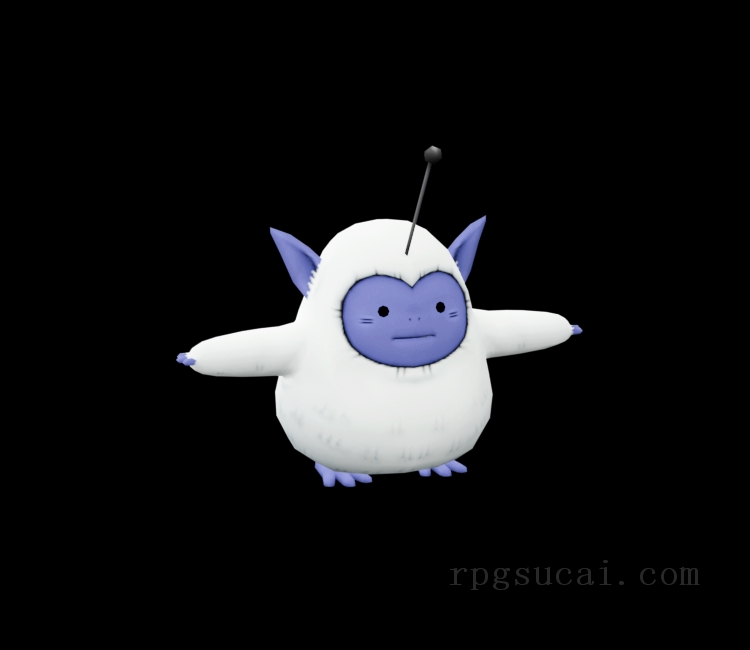 3D模型-怪物3D模型-3D模型(2403)Dragon Quest X - Watabou