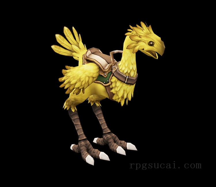 3D模型-怪物3D模型-3D模型(2407)Dragon Quest X - Chocobo