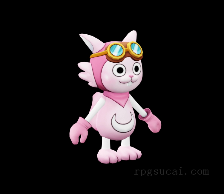 3D模型-怪物3D模型-3D模型(2418)Dragon Quest X - Mogamaru