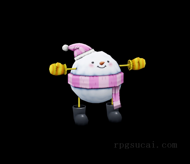 3D模型-怪物3D模型-3D模型(2443)Dragon Quest X - Snowful