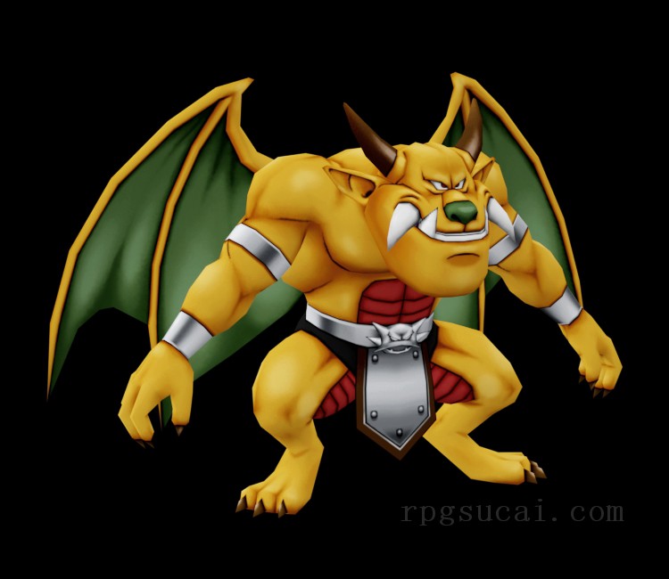 3D模型-怪物3D模型-3D模型(2445)Dragon Quest X - Blackmar