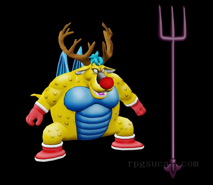 3D模型-怪物3D模型-3D模型(2447)Dragon Quest X - Carol Belial
