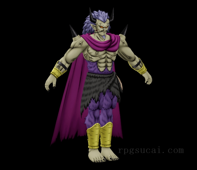 3D模型-怪物3D模型-3D模型(2452)Dragon Quest X - Domineus (Demon)