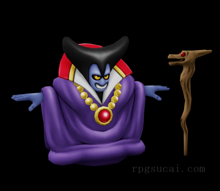 3D模型-怪物3D模型-3D模型(2453)Dragon Quest X - Dragonlord