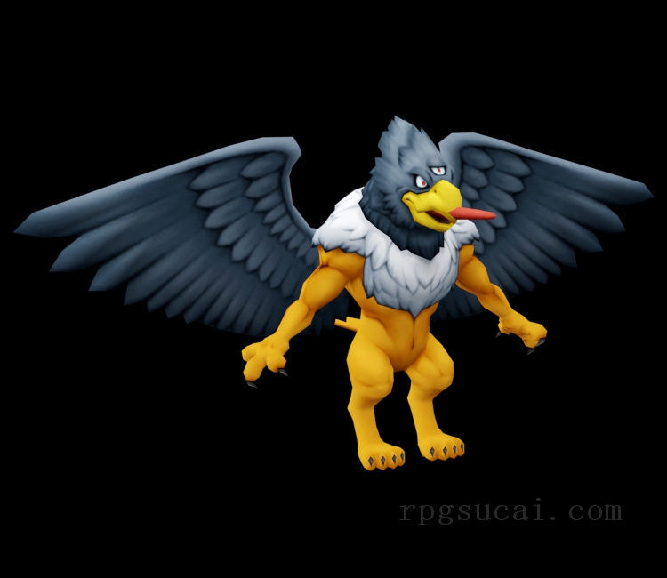 3D模型-怪物3D模型-3D模型(2461)Dragon Quest X - Jamirus
